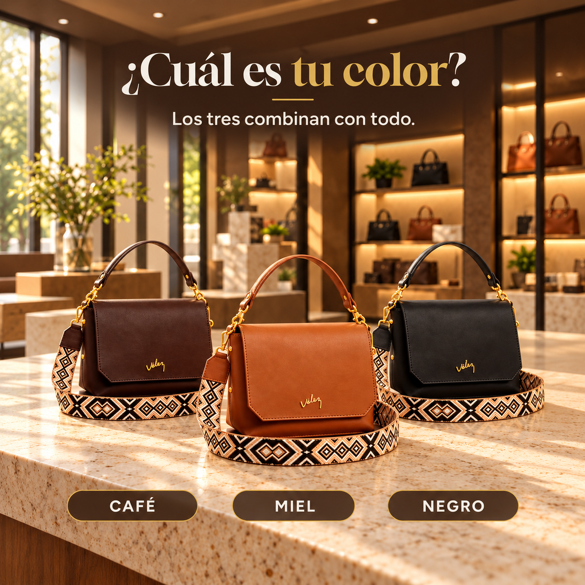 Bolso Carriel en Cuero Premium - 83% De Descuento